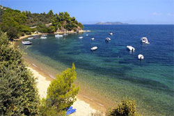 Achladias beach in Skiathos