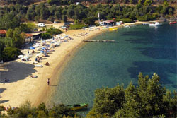 Tzanerias beach in Skiathos
